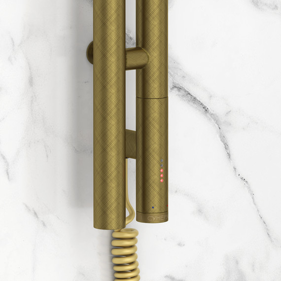 Полотенцесушитель электрический Сунержа Нюанс 3.0 П2 100x1800 мм 05-5843-1853 R, состаренная бронза фото 3