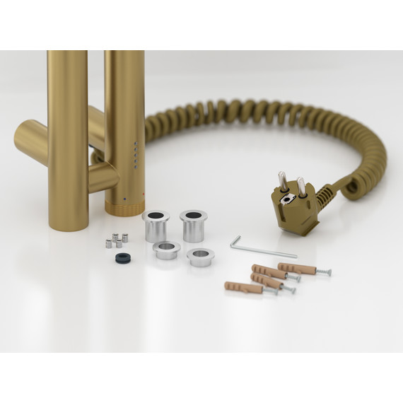 Полотенцесушитель электрический Сунержа Нюанс 4.0 П2 50x1200 мм 32-0881-1253 R, золотой шёлк фото 4