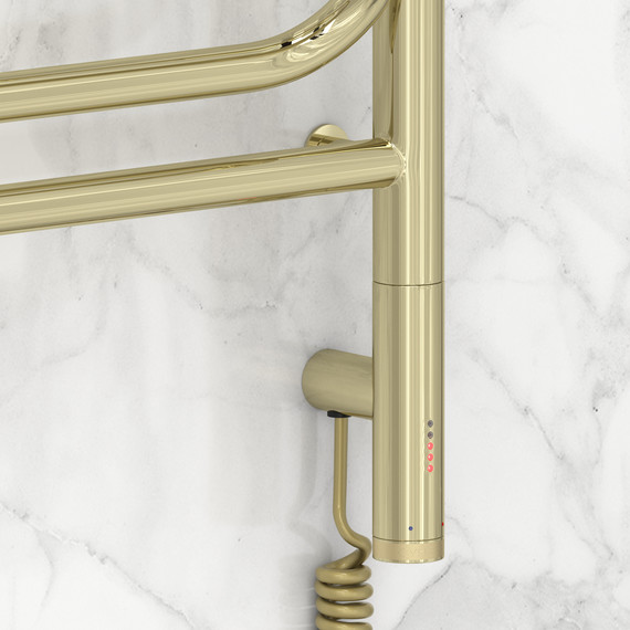 Полотенцесушитель электрический Сунержа Элегия 3.0 П13 500x1120 мм 020-5819-1050 R, шампань фото 3