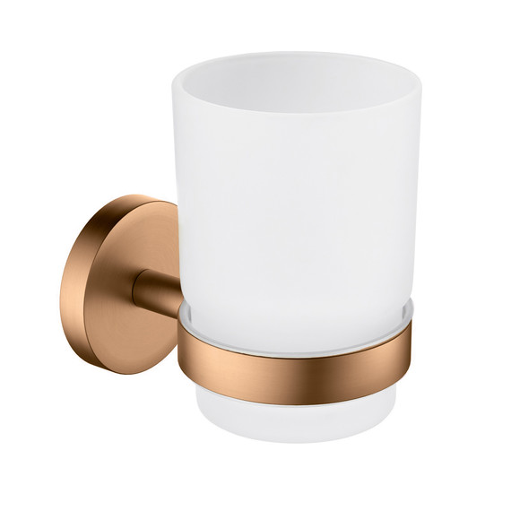 Стакан для зубных щеток Timo Saona 13031/19, цвет розовое золото фото 