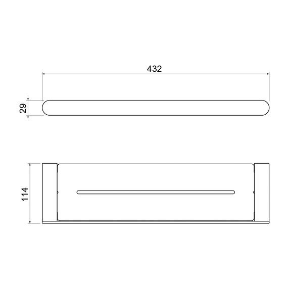 Полочка Timo Saona 13073/18, цвет чёрное золото фото 2
