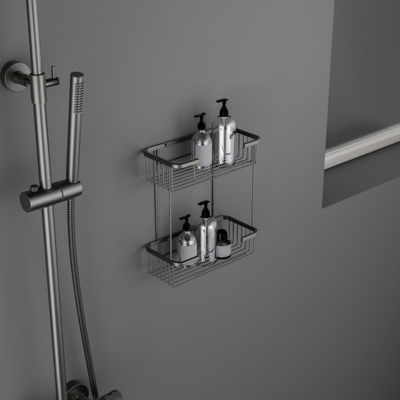 Полочка Timo Saona 13083/18, цвет чёрное золото фото 2