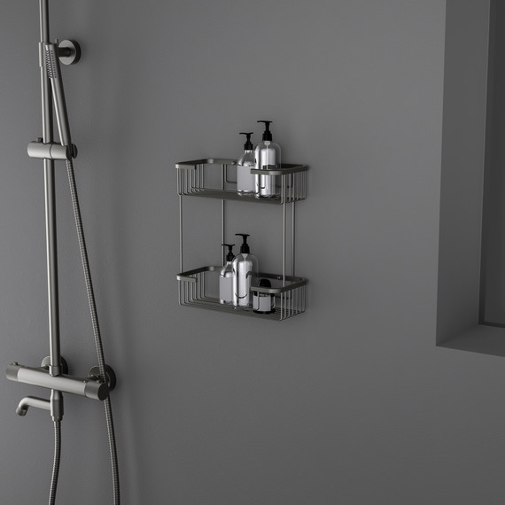 Полочка Timo Saona 13083/18, цвет чёрное золото фото 4