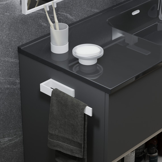 Стакан для зубных щеток Timo Saona 13231/16, цвет белый матовый фото 2