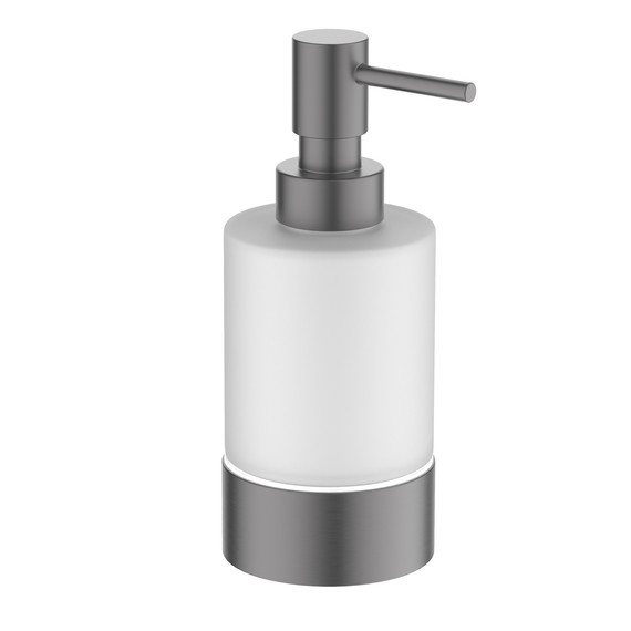 Дозатор для жидкого мыла Timo Saona 13239/18, цвет чёрное золото фото 