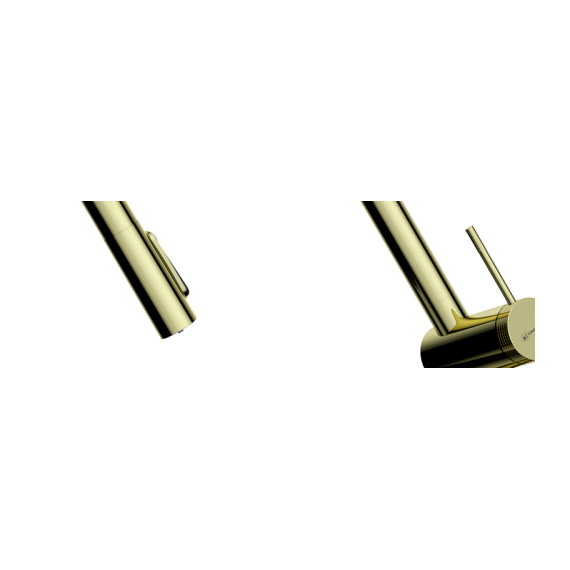 Смеситель для кухни Omoikiri Tahara-SB lg 4994528, светлое золото фото 2