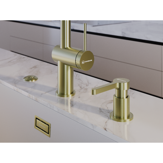 Смеситель для кухни Omoikiri Tahara-SB lg 4994528, светлое золото фото 5