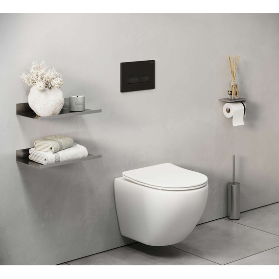 Кнопка смыва Grossman Pragma 700.K31.03.210.210, чёрный матовый фото 4