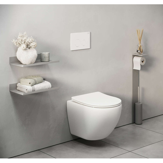 Кнопка смыва Grossman Style 700.K31.05.01M.01M, белый матовый фото 4