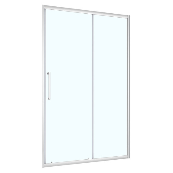 Душевая дверь Loranto 110 см CS-AB03C-110, хром/прозрачное фото 