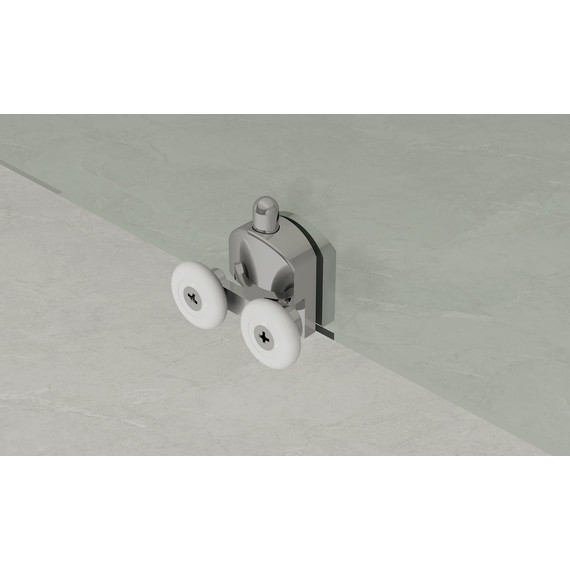 Душевая дверь Loranto 170 см CS-AB04S-170, сатин/прозрачное фото 5