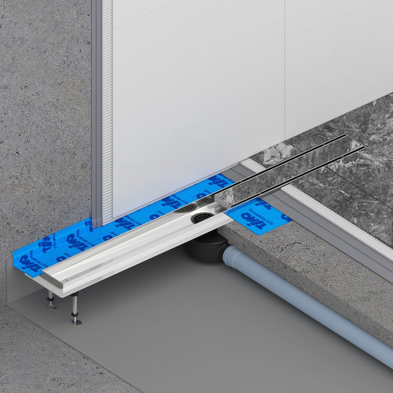 Трап Timo Drain System 60 см DS230206/01 (под плитку) сатин фото 4