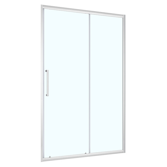 Душевая дверь Loranto 140 см CS-AB03C-140, хром/прозрачное фото 