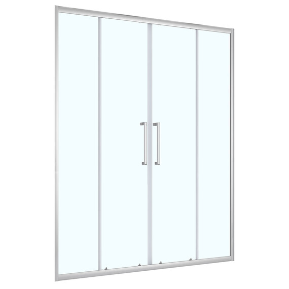 Душевая дверь Loranto 170 см CS-AB04C-170, хром/прозрачное фото 