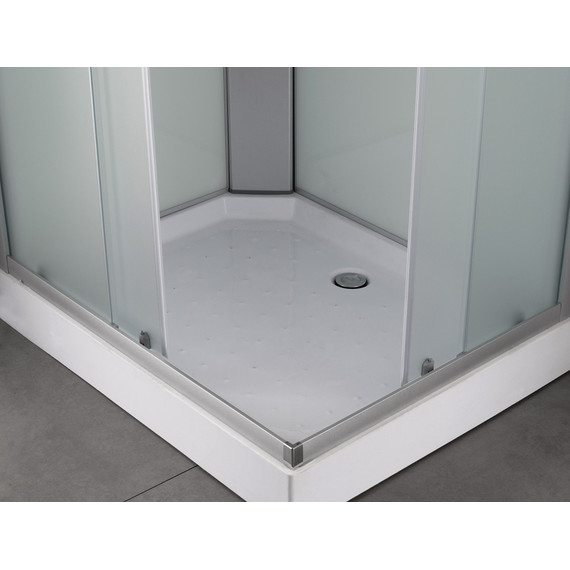 Душевая кабина Loranto 100х80 см CS-5180-13L F, сатин/матовое фото 5