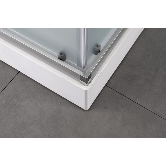 Душевая кабина Loranto 100х80 см CS-5180-13R F, сатин/матовое фото 15