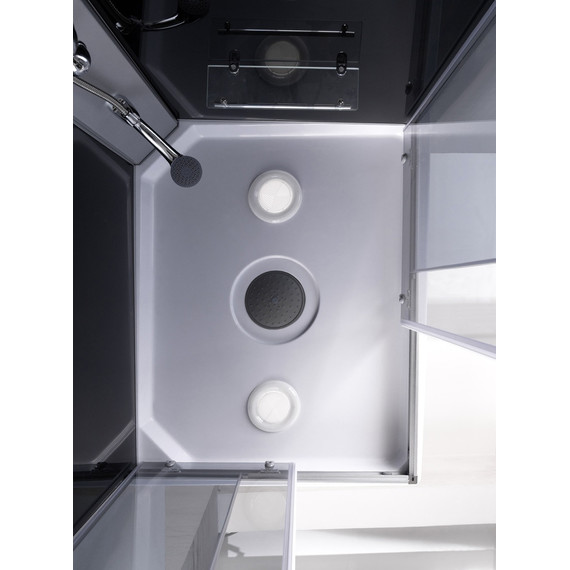 Душевая кабина Loranto 100х80 см CS-5180-13R G, сатин/матовое фото 7