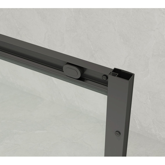 Душевое ограждение Loranto 120x80 см CS-AB02GG-128, серый матовый/прозрачное фото 6