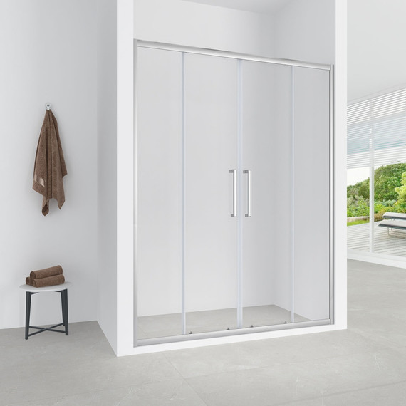 Душевая дверь Loranto 170 см CS-AB04C-170, хром/прозрачное фото 2