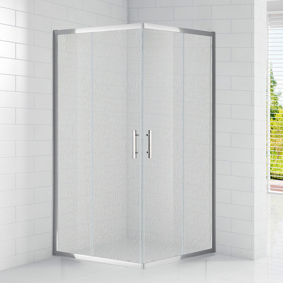 Душевое ограждение Cezares Eco A-2 80х80, хром/матовое фото 5