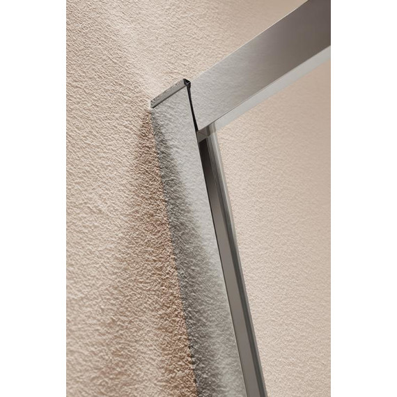 Душевое ограждение Cezares Eco R-2 80х80, хром/матовое - 5 Душевое ограждение Cezares Eco R-2 80х80, хром/матовое фото 5