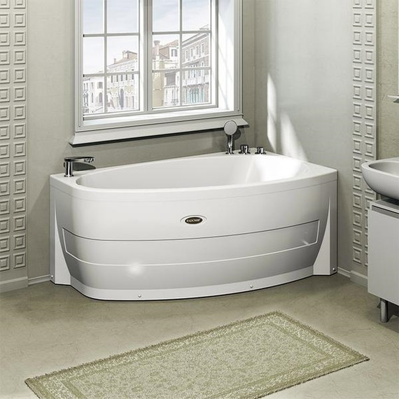 Ванна акриловая Радомир Орсини 160x90 см R (в комплекте каркас и сифон) фото 3