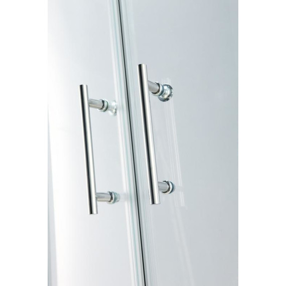 Душевое ограждение Cezares MOMENTO-A-2-90-C-Cr 90х90, хром/прозрачное - 2 Душевое ограждение Cezares MOMENTO-A-2-90-C-Cr 90х90, хром/прозрачное фото 2