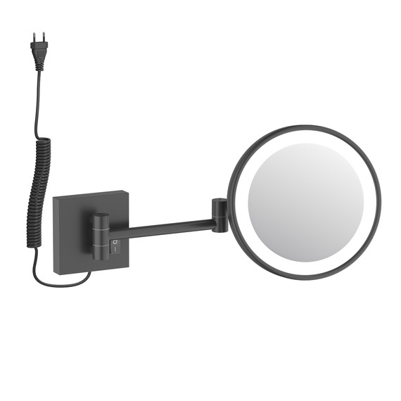 Зеркало косметическое Timo Luiro 18474/03, цвет чёрный фото 