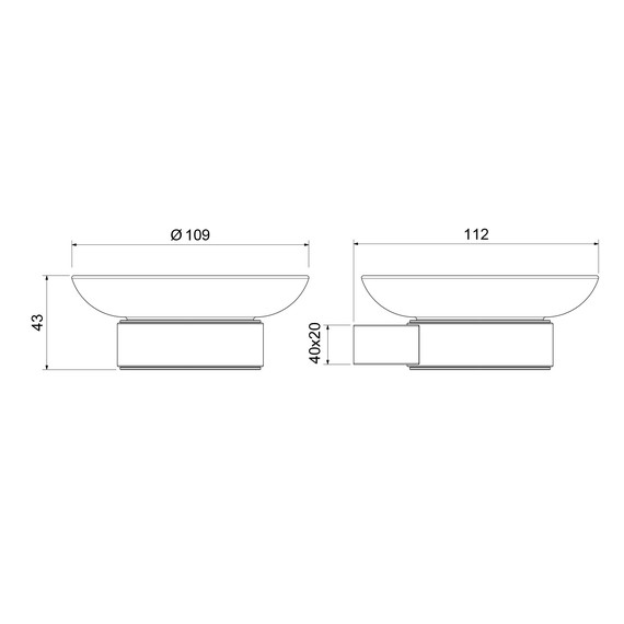 Мыльница Timo Luiro 18521/00 фото 2