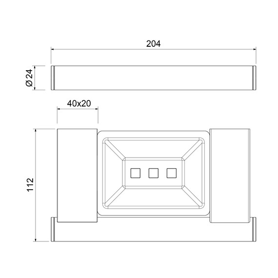 Полочка Timo Luiro 18522/18, цвет чёрное золото фото 2
