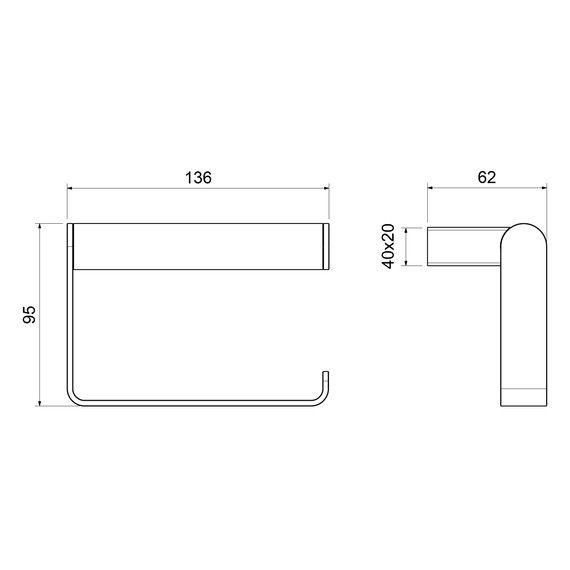Держатель для туалетной бумаги Timo Luiro 18542/18, цвет чёрное золото фото 2