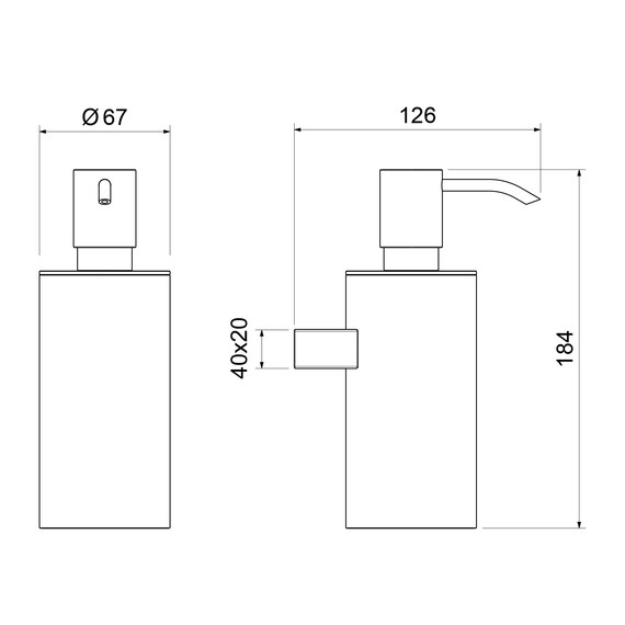 Дозатор для жидкого мыла Timo Luiro 18639/17, цвет золото матовое фото 2