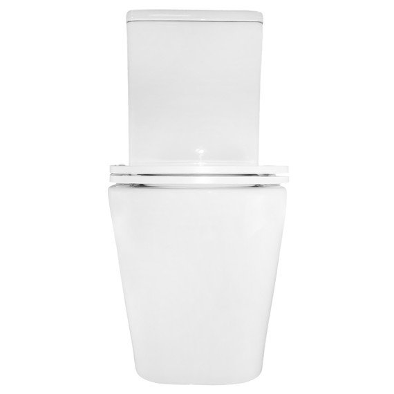 Унитаз-компакт безободковый Azario SAVIA AZ-8303D-s с с быстросъемным сиденьем микролифт фото 4