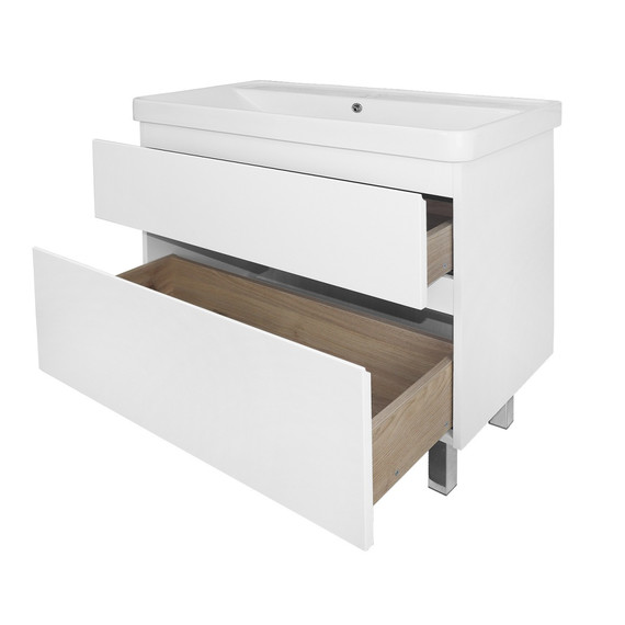 Тумба напольная с раковиной Azario Мила 90 см CS00089953 фото 4