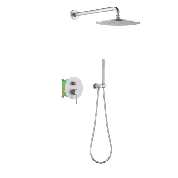 Душевая система для душа Timo Saona SX-2369/13SM (со скрытой частью) никель фото 