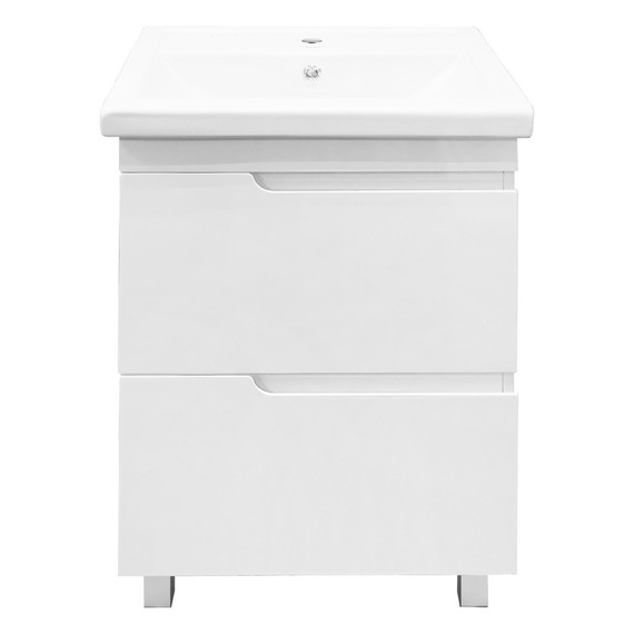 Тумба напольная с раковиной Azario Kantri 60/2H 60 см CS00097250 фото 3