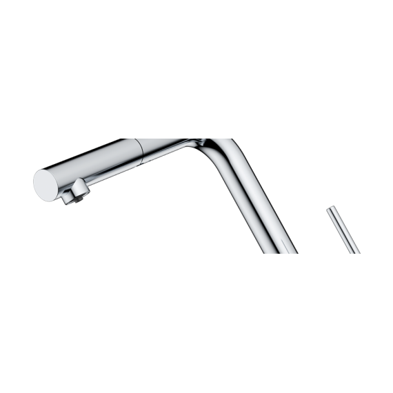 Смеситель для кухни Omoikiri Karatsu-S c 4994614, хром фото 3