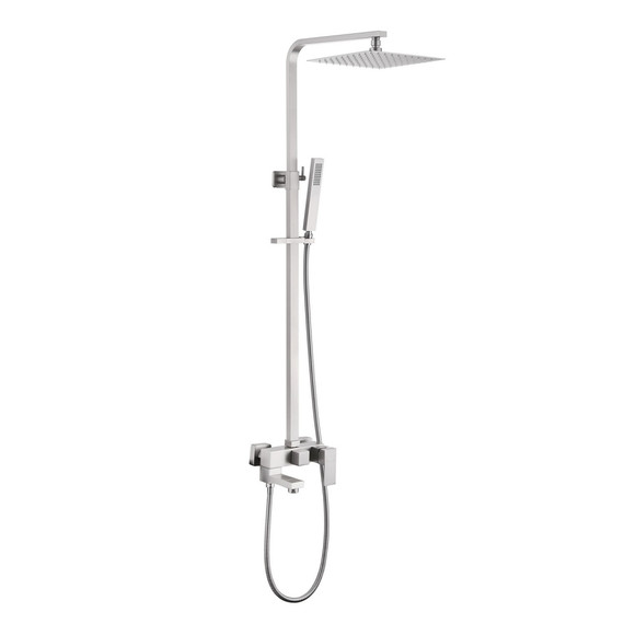 Душевая стойка Abber Daheim AF8216SPL, сатин фото 