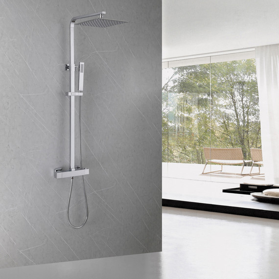 Душевая стойка с термостатом Abber Daheim AF8260L фото 2