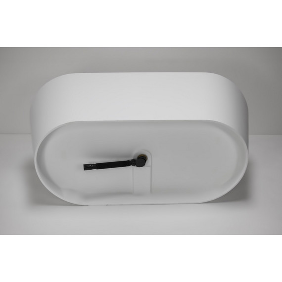 Ванна отдельностоящая Abber Stein 160x70 см AS9626, белый матовый фото 8