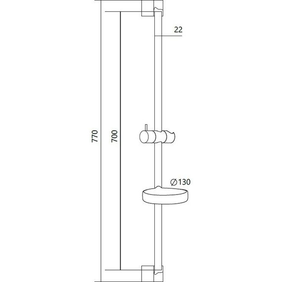 Душевая штанга Gross Aqua Loft GA298 фото 2