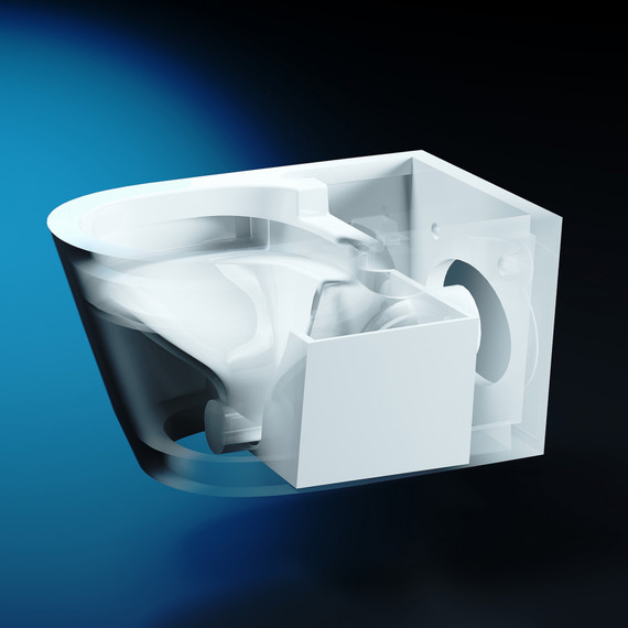 Инсталляция с подвесным унитазом комплект: Abber AC0101P2 с подвесным импульсным унитазом-биде Bequem AC1119S с крышкой микролифт фото 25