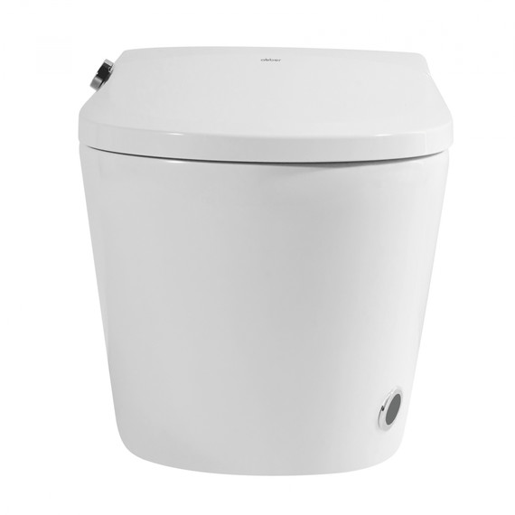 Инсталляция с подвесным унитазом комплект: Abber AC0101P2 с подвесным импульсным унитазом-биде Bequem AC1119S с крышкой микролифт фото 4