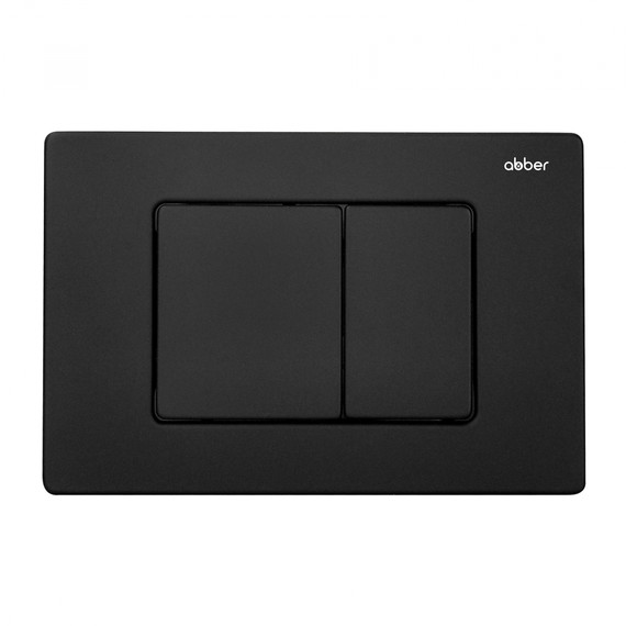 Инсталляция с подвесным унитазом комплект: Abber AC0105 с подвесным унитазом Bequem AC1131TC с крышкой микролифт, кнопка смыва AC0120MB чёрный матовый (система смыва Торнадо) фото 6