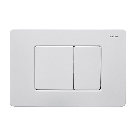 Инсталляция с подвесным унитазом комплект: Abber AC0105 с подвесным унитазом Rechteck AC1201 с крышкой микролифт, кнопка смыва AC0120MW белая матовая фото 6