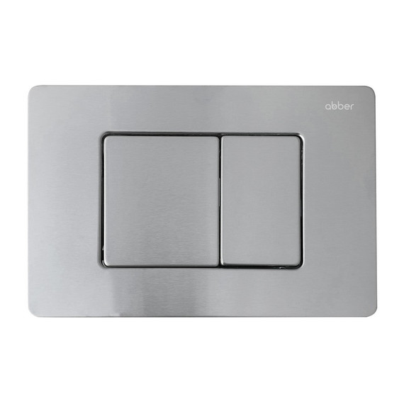 Инсталляция с подвесным унитазом комплект: Abber AC0105 с подвесным унитазом Rechteck AC1201MB с крышкой микролифт, кнопка смыва AC0120MCH матовый хром фото 9