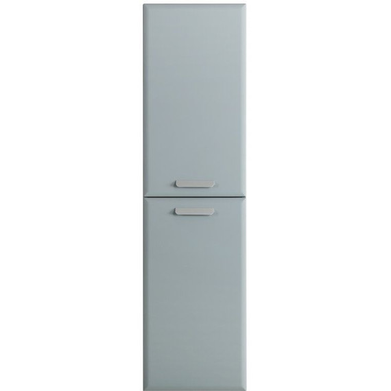 Пенал подвесной Cezares ECO-CER-N-1500-2A-SC-GAO-P 40 см, серо-голубой матовый фото 