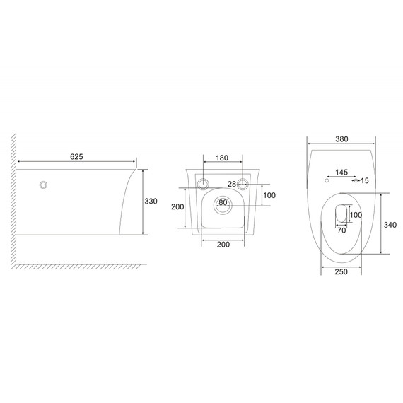 Унитаз подвесной импульсный Abber Bequem AC1124P с тонкой крышкой микролифт фото 11