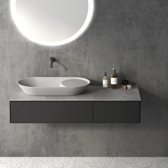 Раковина-чаша Abber Bequem 72 см AC2120 фото 2