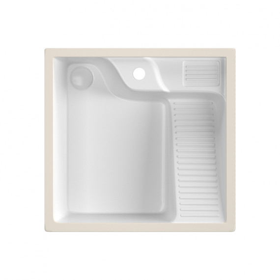 Раковина над стиральной машиной ABBER Rechteck 55 см AC2224R фото 3